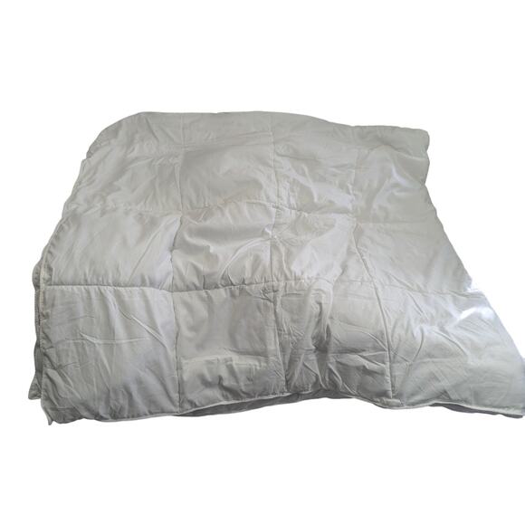 WEST PACIFIC HOME FASHIONS! WHITE DOWN ALTERNATIVE OVERFILLED COMFORTER! QN - Picture 12 of 16